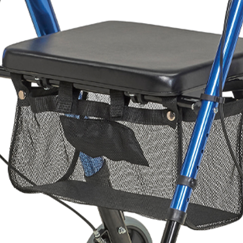ANDADOR ROLLATOR DE ALUMINIO Doble regulación y 4 ruedas -4125