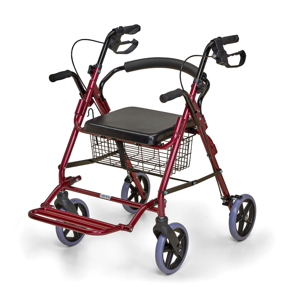 ANDADOR ROLLATOR DE ALUMINIO 2 EN 1 -4126