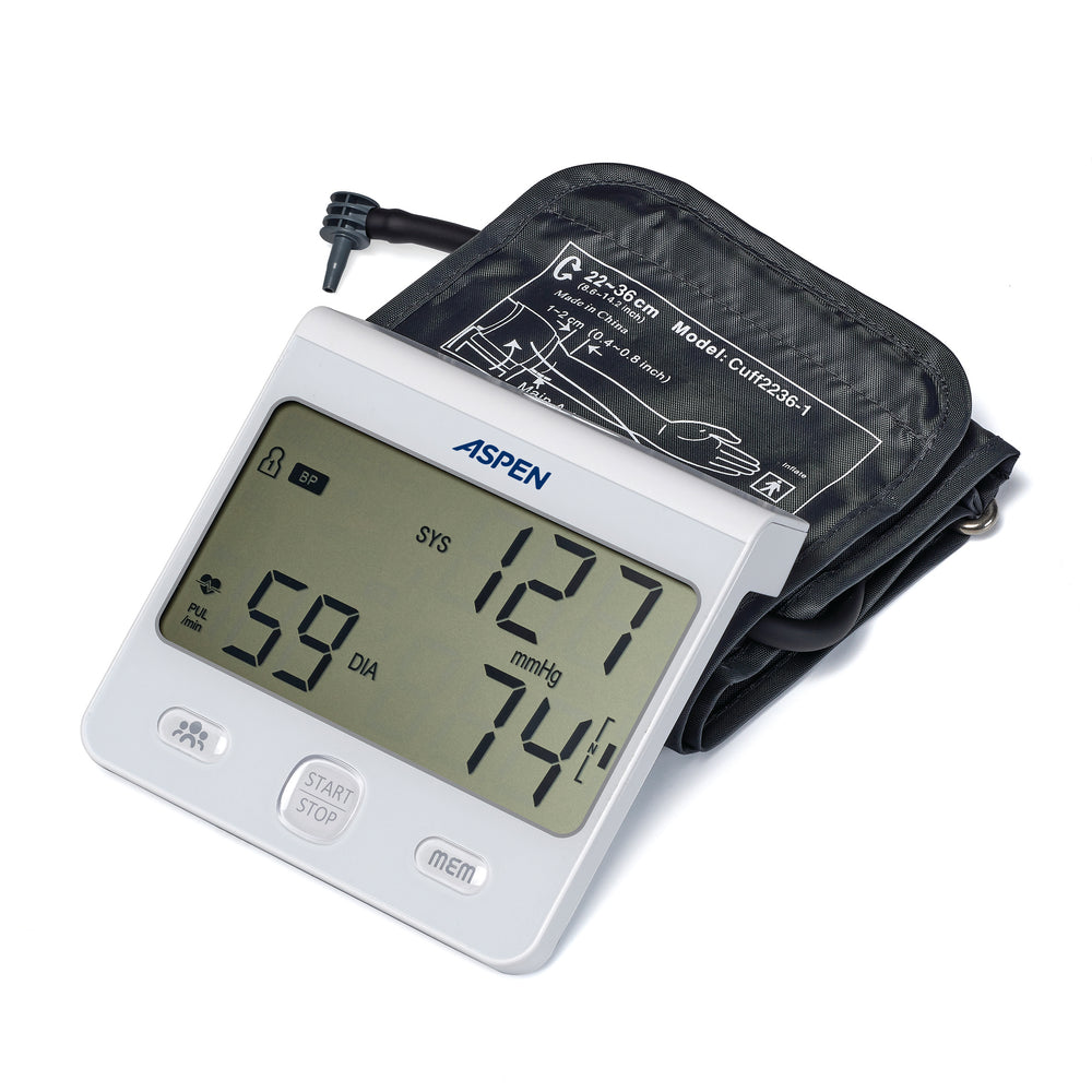 TENSIÓMETRO DIGITAL DE BRAZO AUTOMÁTICO ASPEN DBP-6175 – Display Horizontal