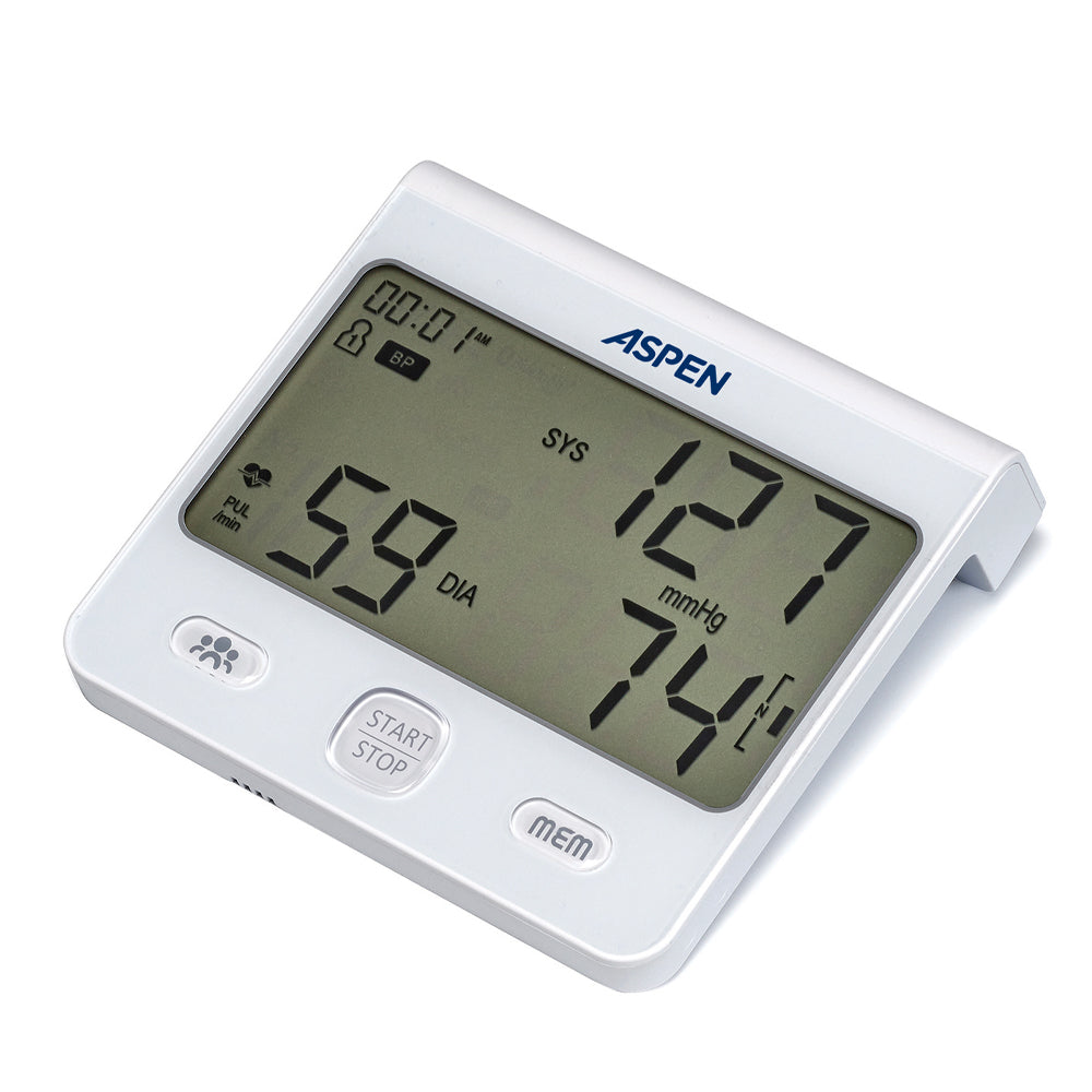 TENSIÓMETRO DIGITAL DE BRAZO AUTOMÁTICO ASPEN DBP-6175 – Display Horizontal